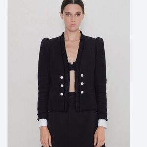 Zara Boucle Jacket